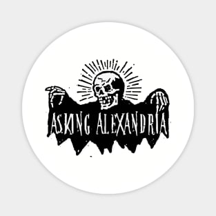 asking alex skeleton skull Magnet